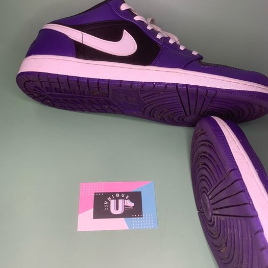 Nike Air Jordan 1 Low OG Purple Black