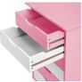 Adjustable Height Children's Desk with Roll Containers Desk Tilt Image 8