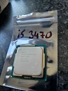 i5 3470 up to 3.7Ghz quad core and other cpus