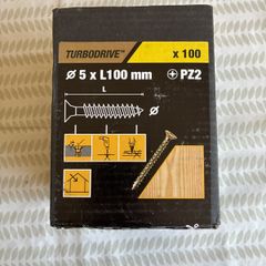 5 x 100 PZ2 Wood screws