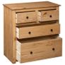 Sideboard 80x40x83 cm Pinewood Panama Range Image 6