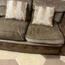 Brown 3+2 sofa set Image 6