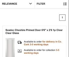 Doors Cheshire with glass