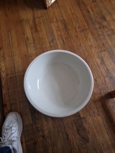 vintage ceramic washbowl