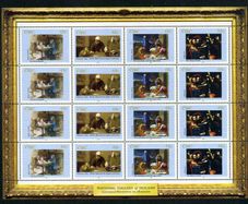 2004 Ireland 140th Anniversary of the National Gallery of Ireland Commemorative Stamps Sheetlet Mint Never Hinged (MNH)