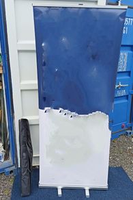 Pull-up advertising stand + bag