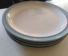 DENBY Elements: Four Large Dinner Plates
