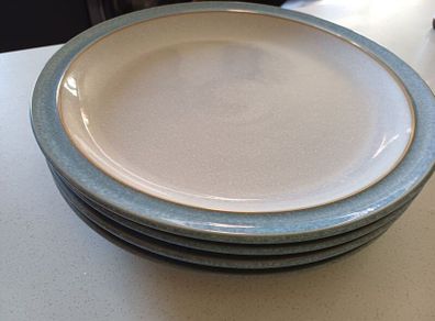 DENBY Elements: Four Large Dinner Plates