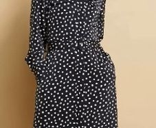 BNWT Paul Costelloe Navy Dress size 12