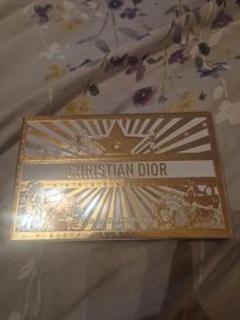 Christian dior make up pallet with a benefit mascara