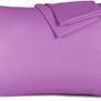 Premium Quality Fabric Pillowcase Pair - Soft Breathable Material with Silky Smooth Finish, Elegant Stripe Design, Standard Size 50cm x 75cm, Machine Washable, Fade Resistant, 5 Beautiful Options Image 8