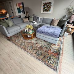 Dutchbone Bid Large Rug 200 x 300cm Old Green