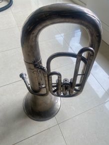 Silver Plated Euphonium