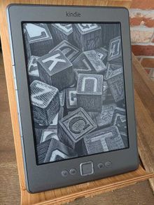 Holiday Ready with 1000 books! - Amazon Kindle 4th Gen (Graphite) eBook reader - Disconnect with a Fully loaded Kindle!!! #2205