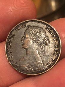 1865 Halfpenny Victoria AU