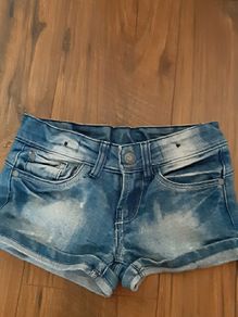 Jeans shorts girls size 7 years