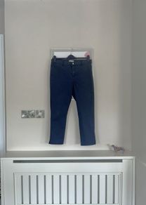 Ladies Navy Ankle Gazer Jeans from Gallery