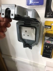 1 Gang Single Outdoor Socket IP65