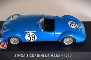 Diecast Model Le Mans Simca Huit (8) Gordini - Le Mans 1:43 Collection