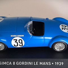 Diecast Model Le Mans Simca Huit (8) Gordini - Le Mans 1:43 Collection