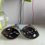 Two candle holders with Jerusalem scene Image 4