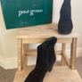 Pail Green navy suede boots Image 2