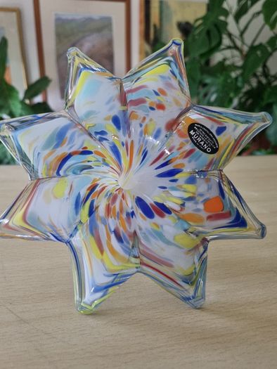 Murano glass flower