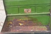 Antique Steel Trunk