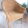 Two Armchairs Rattan Wicker Image 2
