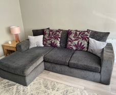 FREE TO TAKE DFS 3 Seater Chaise and 2 Seater Sofa Set Solid Condition
