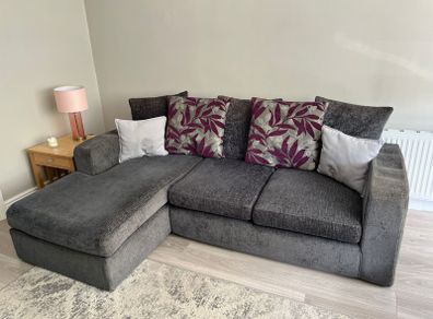 FREE TO TAKE DFS 3 Seater Chaise and 2 Seater Sofa Set Solid Condition