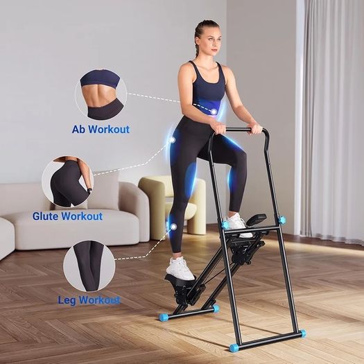 Stair Stepper, New Version Vertical Climber for Full-Body Workout, Foldable Cardio Stair Climber for Home Gym Exercise