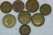 Germany 2 5 10  Pfennig Coin Lot 1950 1971 1949 1969 1972