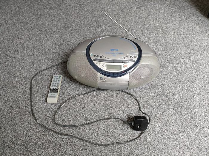 Sony CFD-S35CP CD Radio Cassette-Corder + remote control