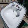 Vintage Enamel Sink Image 2