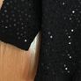 DKNY JEANS Sequin Stretch Top New M Image 4