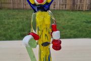 Murano glass clown figurine