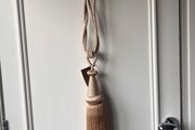 Pair of NEW Sesame Curtain Tiebacks