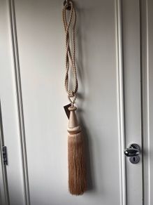 Pair of NEW Sesame Curtain Tiebacks