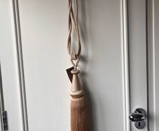 Pair of NEW Sesame Curtain Tiebacks