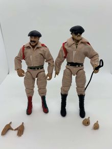 wwe elite series 86 Colonel mustafa (iron sheik) & Sgt Slaughter action figures