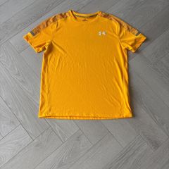 Yellow/orange under armour light t shirt