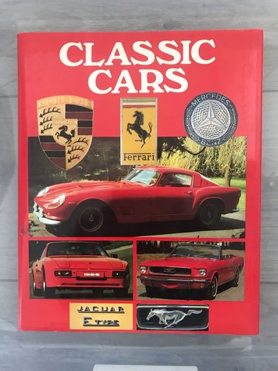 Classic car book hard back at least 30 years old