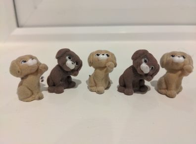 Toy dog figures