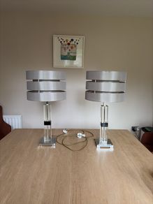 Designer Lamps x 2