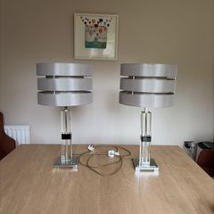 Designer Lamps x 2