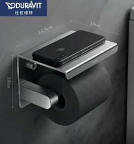 Brand New Duravit Toilet Roll Holder Original Packaging
