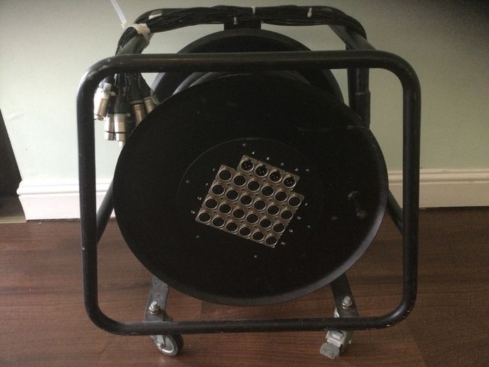 Multicore On Drum with Stage Box 24/4 30m
