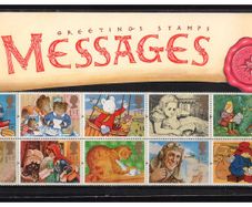 1994 Great Britain Greetings Commemorative Stamps "Messages" Presentation Pack