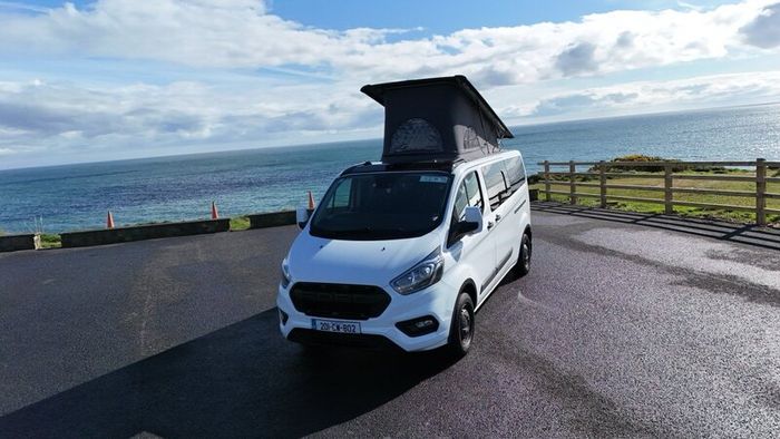 Transit Custom LWB poptop campervan